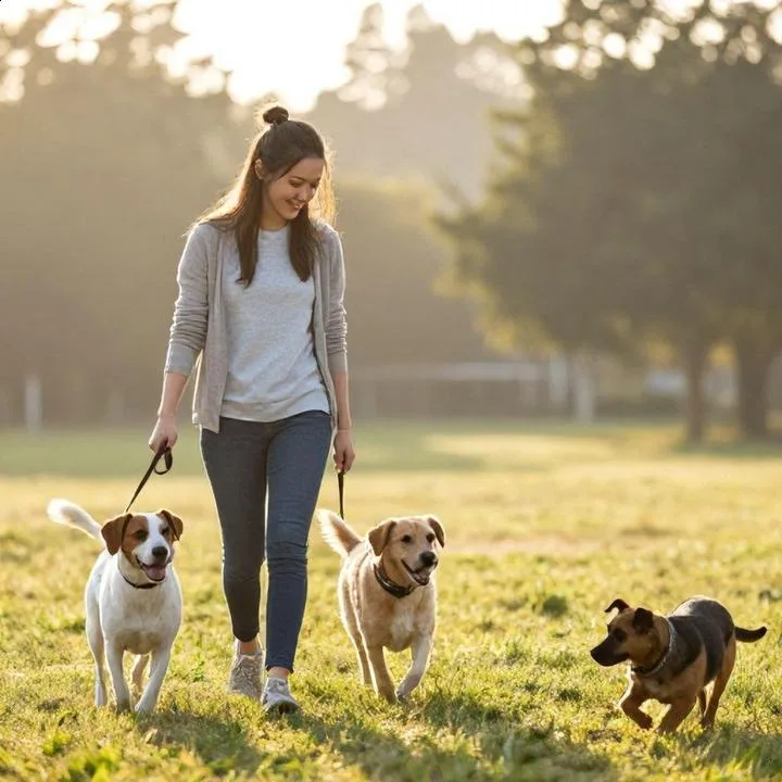 Designing a productive morning routine with your dog