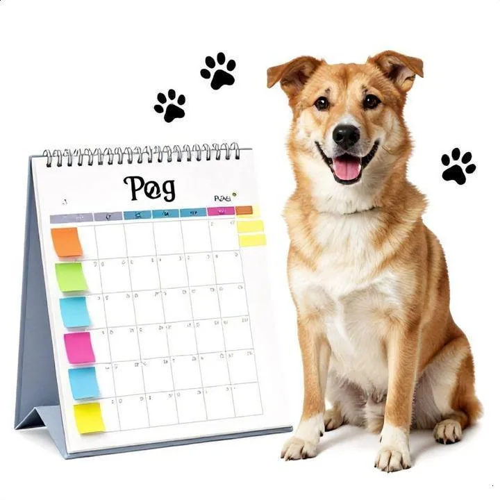 How to create a dog care calendar that actually works